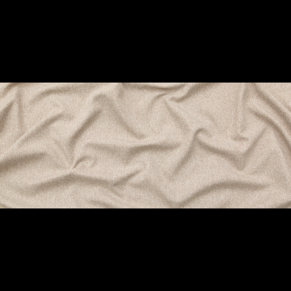 Cosme Dark Natural Lightweight Polyester Canvas Full