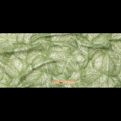 Apple Tropical Leaves Printed Woven - Full