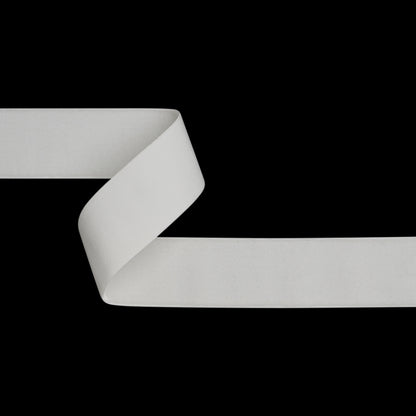 Stretch Velvet Ribbon Trim Made in Italy - 1.5" - Off White - Gislaine Collection
