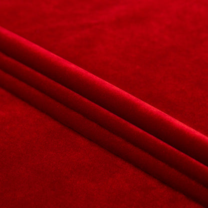 Ruby Classic Upholstery Velvet - Folded