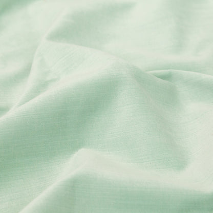 Neon Mint Velvet with Imitation Dupioni Backing - Detail