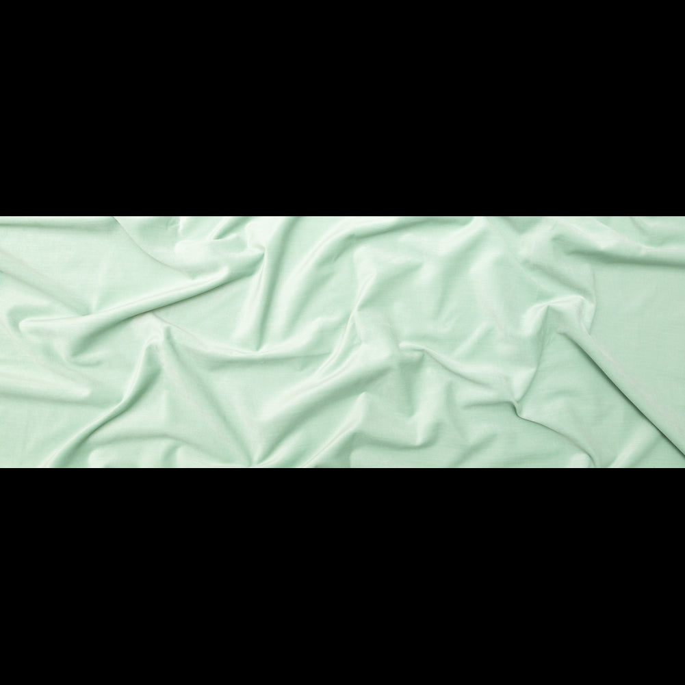 Neon Mint Velvet with Imitation Dupioni Backing - Full