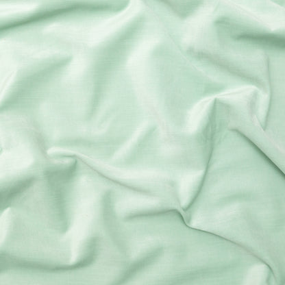 Neon Mint Velvet with Imitation Dupioni Backing