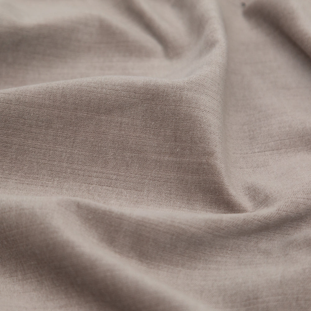 Pebble Velvet with Imitation Dupioni Backing Detail
