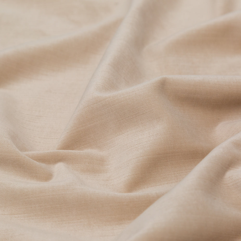 Sand Velvet with Imitation Dupioni Backing Detail