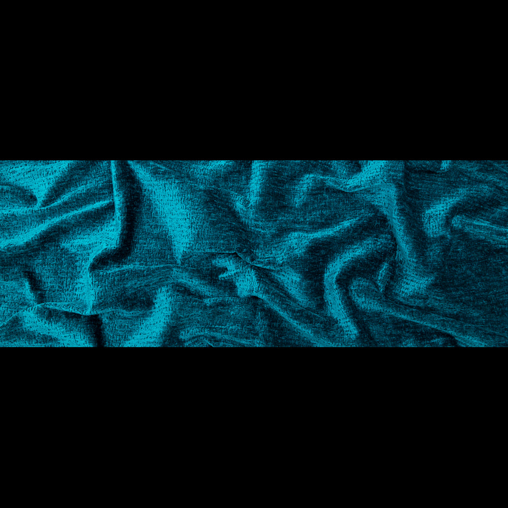 Peacock Polyester Upholstery Chenille - Full
