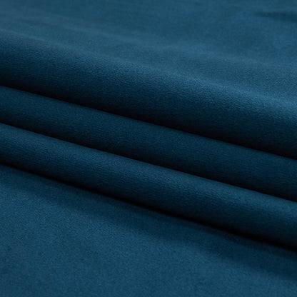 Deep Royal Creamy Polyester Velvet - Folded