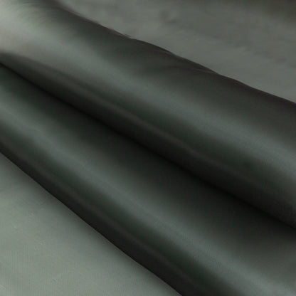 Radiant Eden Green Satin-Faced Twill Organza - Detail