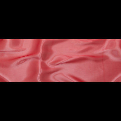 Satin-Faced Twill Organza - Luminous Red - Anise Collection Folded