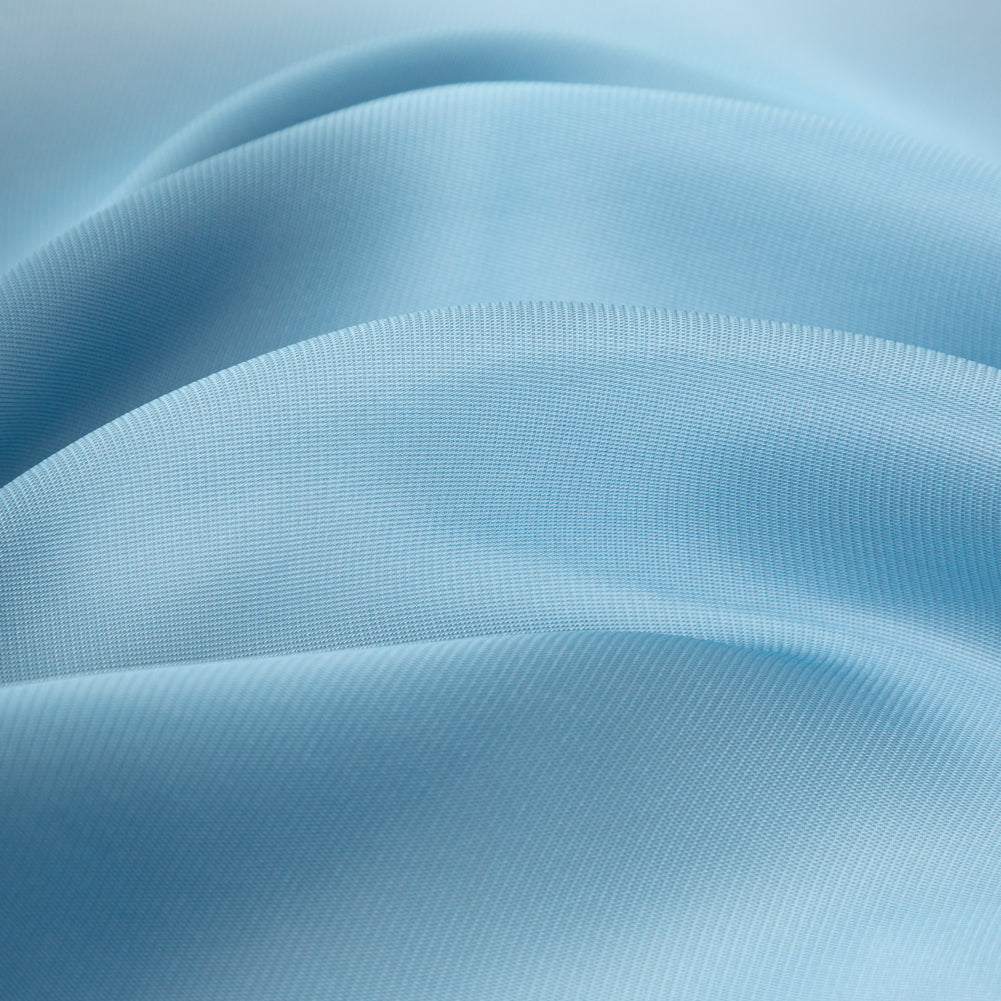 Satin-Faced Twill Organza - Luminous Aqua - Anise Collection Full