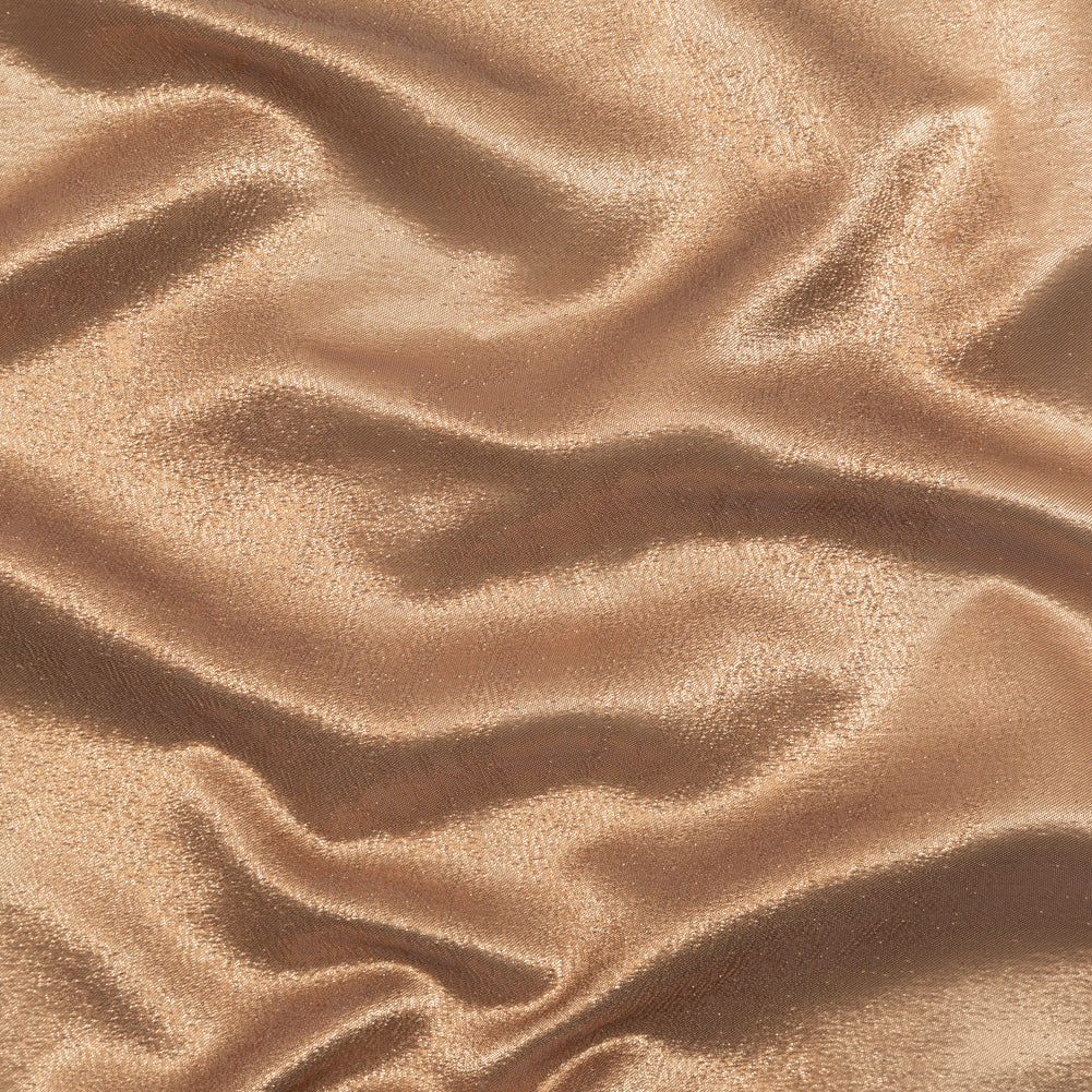 Metallic Copper Luxury Lame