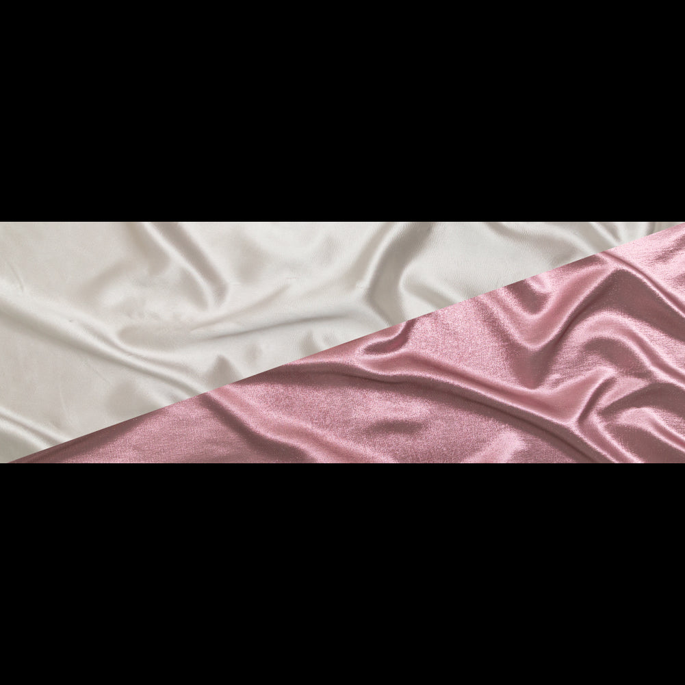 Metallic Luxury Lame - Pink - Meriden Collection Folded