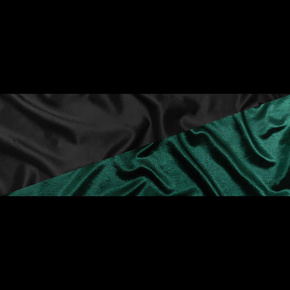 Metallic Emerald Luxury Lame - Folded