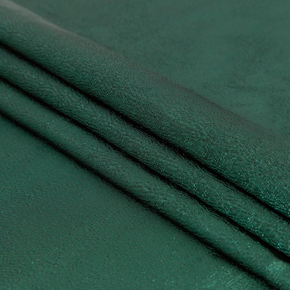 Metallic Emerald Luxury Lame - Detail