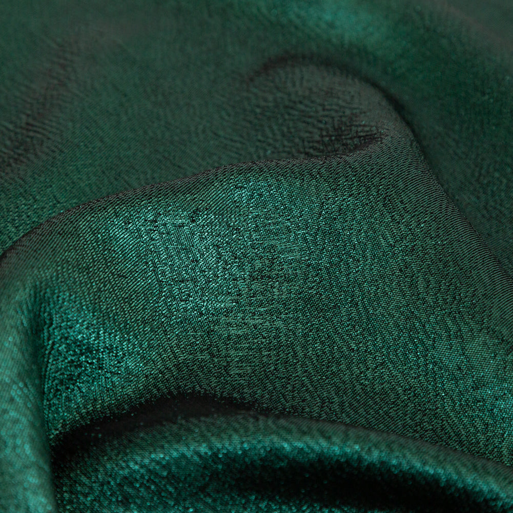 Metallic Emerald Luxury Lame - Full