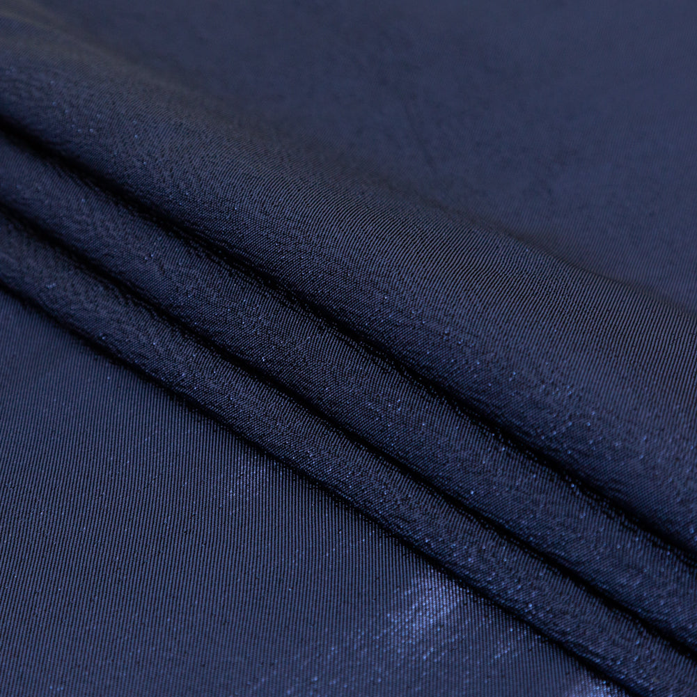 Metallic Navy Luxury Lame - Detail