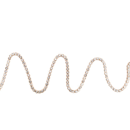Italian Crystal and Gold Rhinestone Trim - SS16/4MM