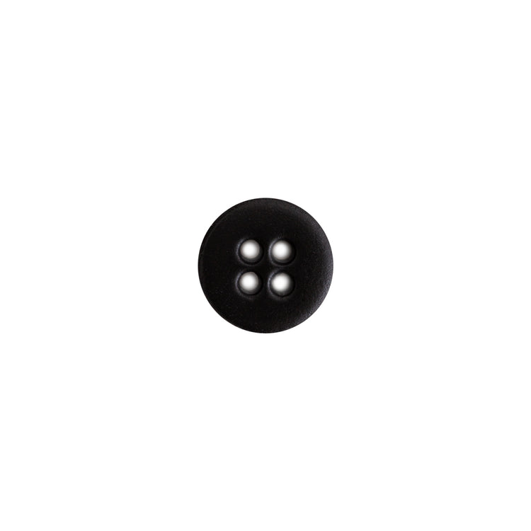 template--25130090922057__main-Italian Black Plastic 4-Hole Button - 16L/10mm