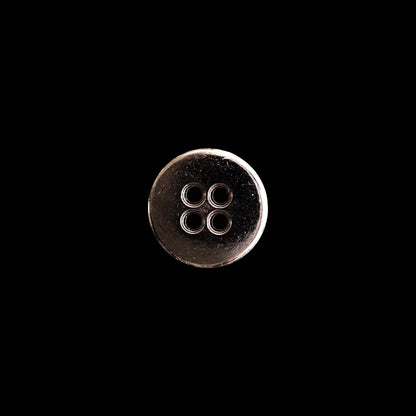 Italian Gunmetal 4-Hole Button - 18L/11.5mm Detail