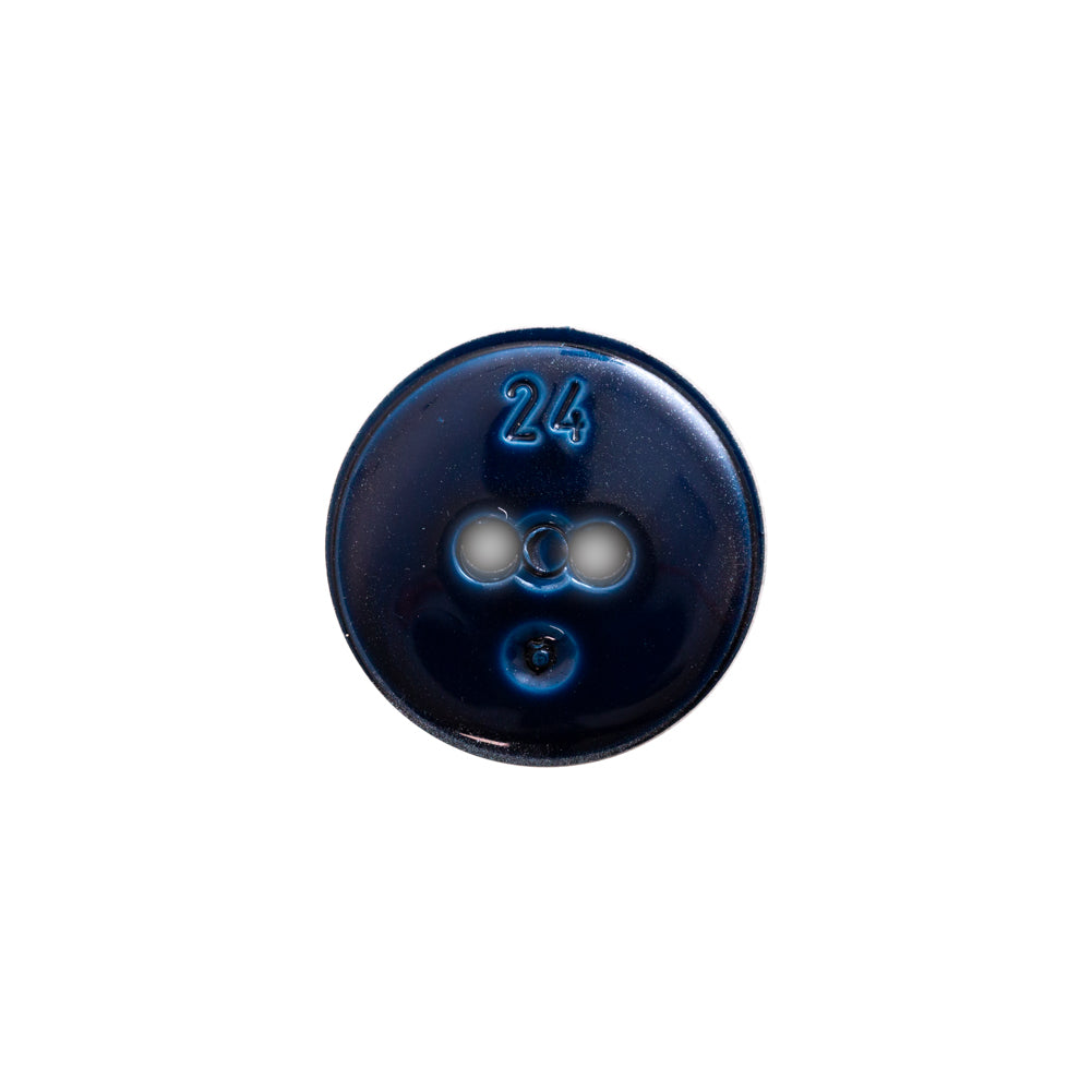 Italian Navy Gravel 2-Hole Button - 24L/15mm Detail