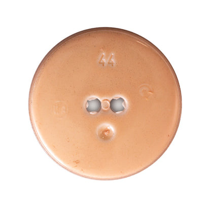 Italian Rose Gold Gravel 2-Hole Button - 36L/23mm Detail