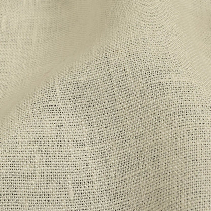 Ecru Heavyweight Linen Woven - Detail