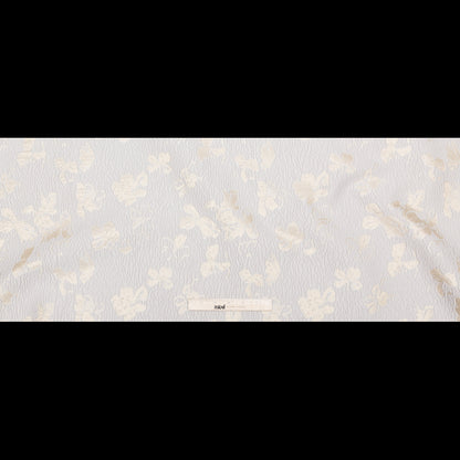 Metallic Aloe Wash and White Sand Floral Luxury Brocade - Full
