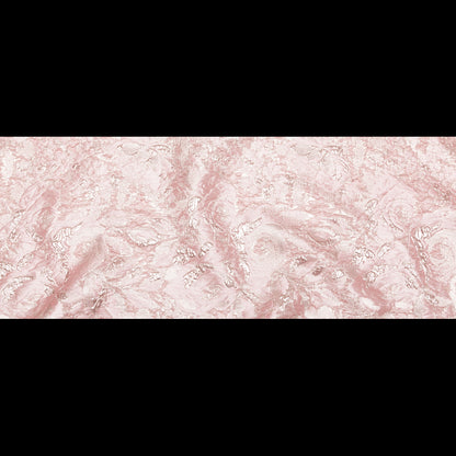 Metallic Pink Dogwood and Pink Icing Rosy Luxury Brocade Full