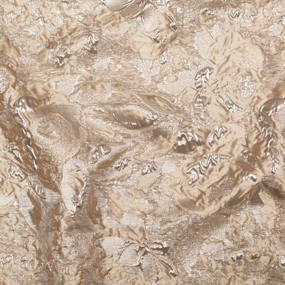 Metallic Crockery and Twill Rosy Luxury Brocade