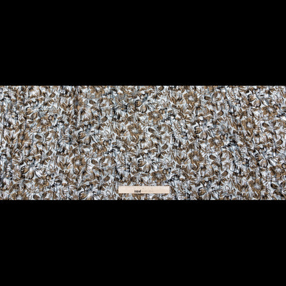 Metallic Quarry and Kangaroo Floral Luxury Brocade - Full