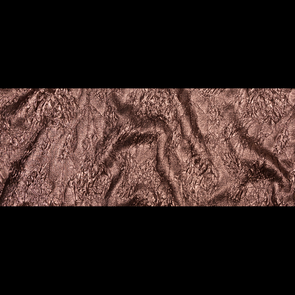 Metallic Pine Cone Crinkled Luxury Brocade Full