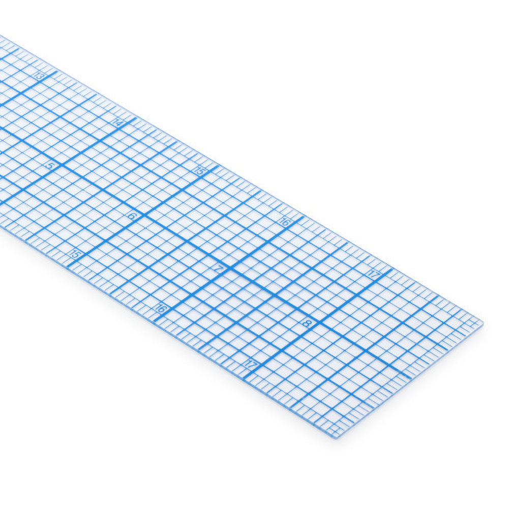 Dritz Quilter's See-Thru Drafting Ruler - 18" x 2"