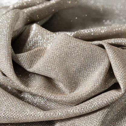 Two-Tone Galaxy Lame - Taupe - Andromeda Collection Full