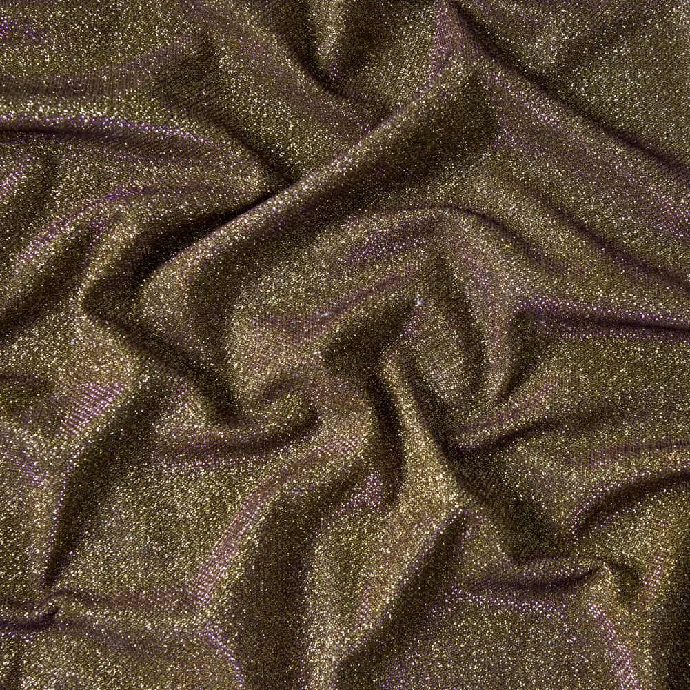 Andromeda Purple and Gold Two-Tone Galaxy Lame