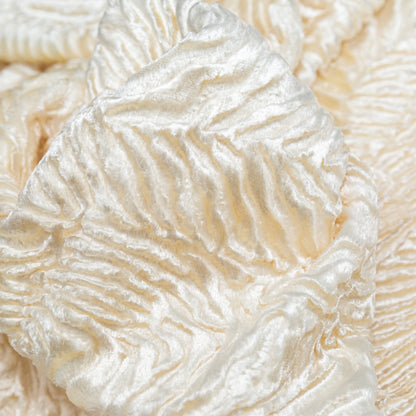 Premium Sweet Corn Woodgrain Faux Persian Lamb Fur - Full