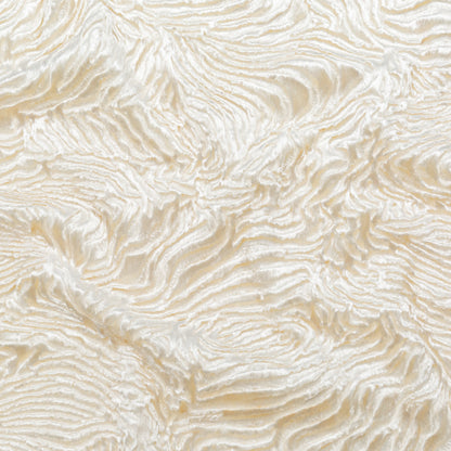 Premium Sweet Corn Woodgrain Faux Persian Lamb Fur