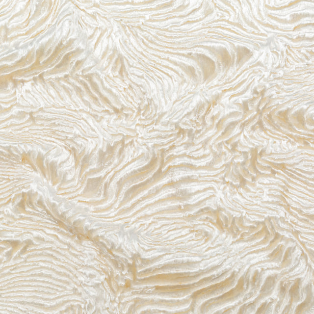 Premium Sweet Corn Woodgrain Faux Persian Lamb Fur