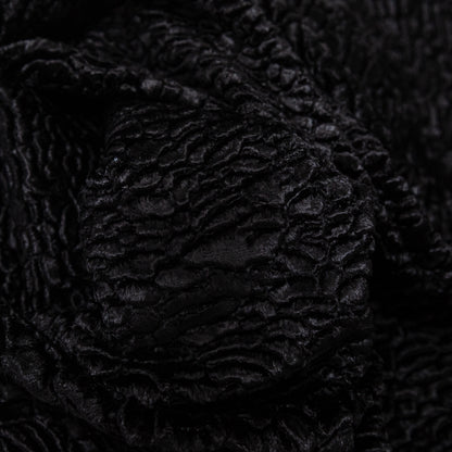Faux Persian Lamb Fur - Black - Annette Collection Full