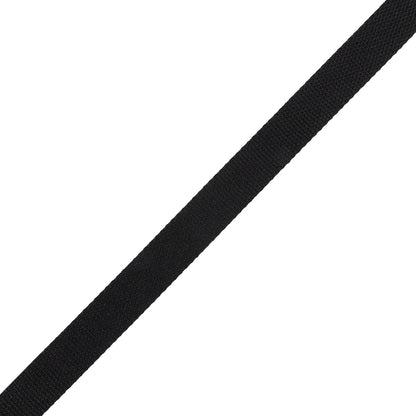 Italian Black 1.10 mm Gauge Webbing - 0.875"