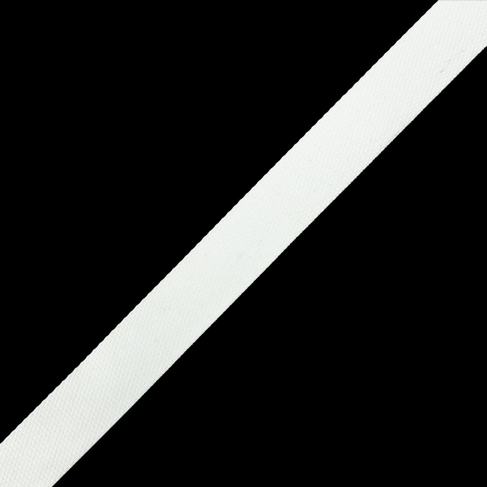 Italian White 1.05 mm Gauge Webbing - 1.125"