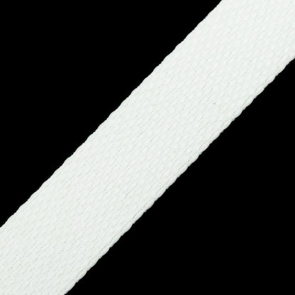 Italian White 1.10 mm Gauge Webbing - 0.875 - Detail