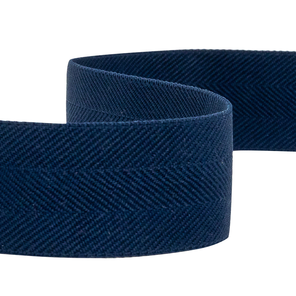 Italian Navy Stretch Twill Tape - 1 - Detail