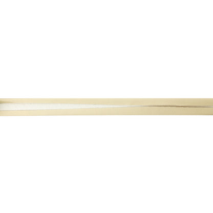 Italian Bleached Sand Faux Leather Foldover Bias Tape - 0.625 - Detail