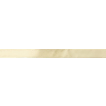 Italian Bleached Sand Faux Leather Foldover Bias Tape - 0.625