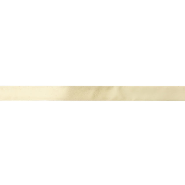 Italian Bleached Sand Faux Leather Foldover Bias Tape - 0.625
