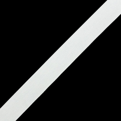 Italian White 0.63 mm Gauge Webbing - 1.375