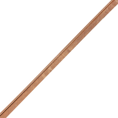 Italian Copper Metallic Piping with Lip - 0.625