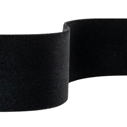 Italian Black Elastic Trim - 1" Detail