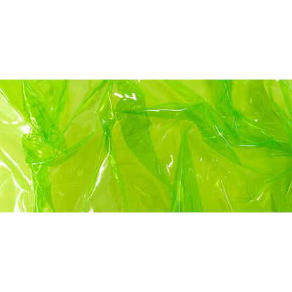 Green-Tinted Clear Vinyl - 10 Gauge - Farbe Collection Folded