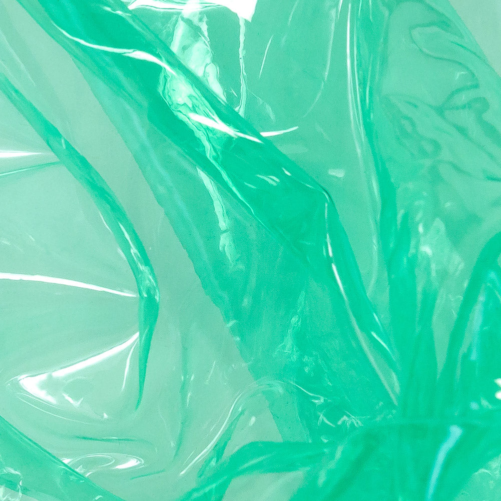 Aqua-Tinted Clear Vinyl - 10 Gauge - Farbe Collection Full